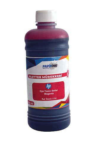 Hp T610 - T790 - T2300 Uyumlu Plotter Mürekkebi 500 gr. Magenta Hp T610 - T790 - T2300 Uyumlu Plotter Mürekkebi 500 gr. Magenta