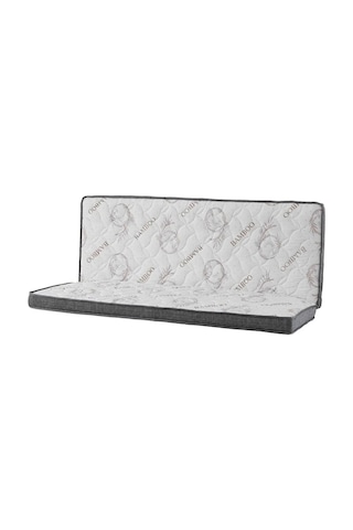 Sitehome Divan Hemnes Uyumlu Katlanır Ortopedik Bamboo Fonksiyonel 10cm Sünger Yatak