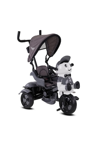 Babyhope Yupi Triycle Üç Tekerlikli Bisiklet Gri 03012560