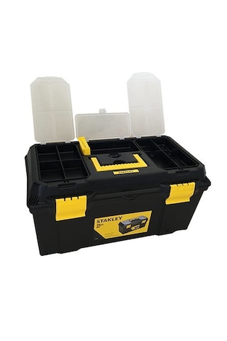 Stanley 1-71-947 22" Plastik Kilitli Eko Seri Takım Çantası Siyah Kapak