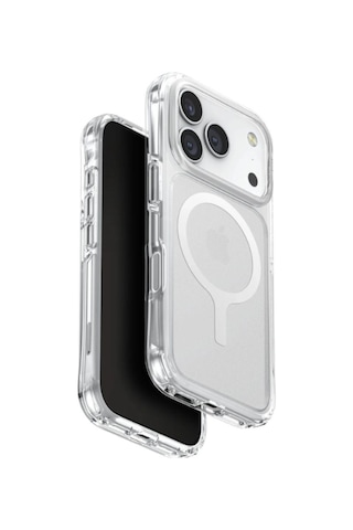 Apple Uyumlu iPhone 17 Pro Max Şeffaf Magsafe Koruyucu Kılıf