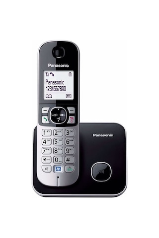 Panasonic KX-TG6811 Dect Telefon Siyah-Gümüş