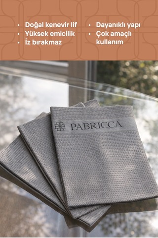 Kenevir Temizlik Bezi Doğal Ve Sürdürülebilir, , Zorlu Kir Ve Su Lekelerine Etkili Çok Renkli