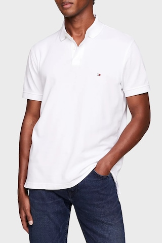 Tommy Hilfiger Erkek Polo Yaka T Shirt Mw0mw17770 Ybr Beyaz Beyaz