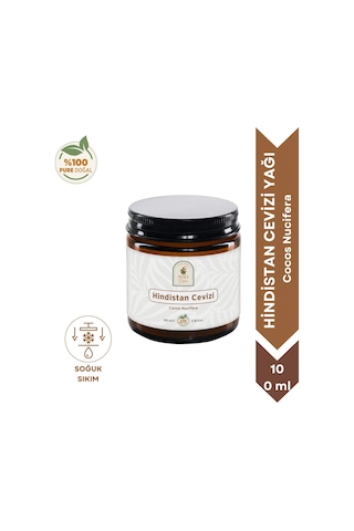Hindistan Cevizi Yağı 100 Ml %100 Saf Diğer