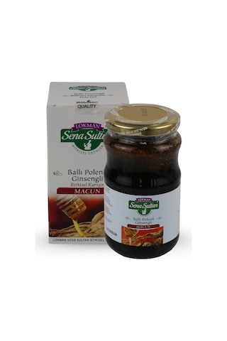 Ballı Polenli Ginsengli Macun 420 Gr, Lokman Sena Sultan, 1 Adet