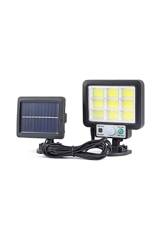 Jx-f108 108 Ledli Güneş Enerjili Solar Lamba Kumandalı 3.5m Kablo