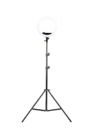 Afı R115 14 İnç Ring Led Işık Kiti, Tripod Standlı, Usb Type-c Bağlantılı, Makyaj Ve Video Çekimi İçin