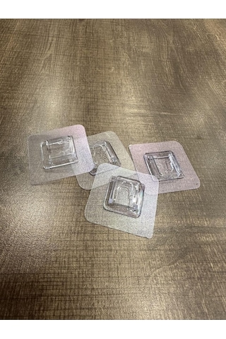 Yedek Yapıştırıcı Sticker Duvar Yapışkan Sihirli Banyo Düzenleyici Yedek Yapıştırıcısı 4 Adet