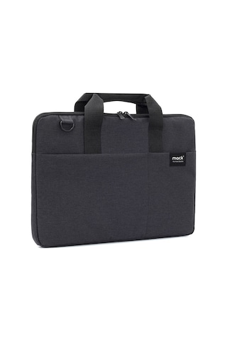 Mack Mcc-701 14.1" Cıty Fıt Eco Notebook Çantası Siyah Bej - Siyah