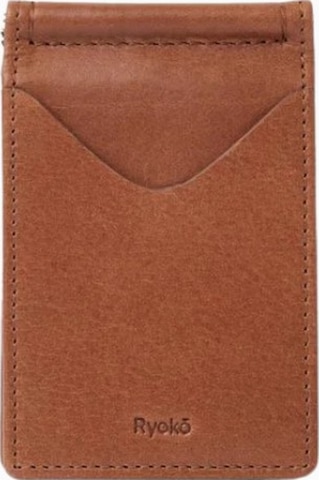 Ryoko Jones Clip Wallet 2.0 Japon Deri Premium Unisex Kartlık Kahverengi