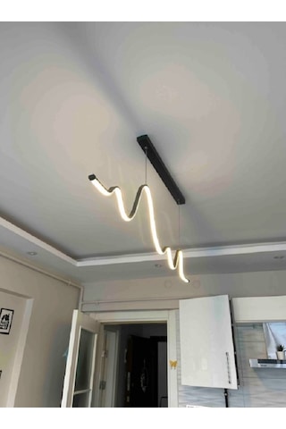 Sarkıt 3 Renk Işık Led Avize 110 cm - Worm