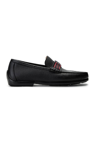 Valentino Valentıno Erkek Hakiki Deri Siyah Loafer Ayakkabı 667 2088 Erk Ayk Y23 Black Siyah