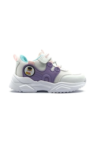 Cool Merry Beyaz-mor Ortapedik Sneaker Kız Çocuk Spor Ayakkabı 001