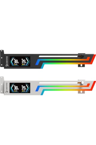 Gamepower Heatsync Argb Lcd Ekran Kartı Tutucu Siyah