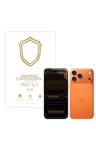 Microcase Apple Uyumlu iPhone 17 Pro Max İle Privacy Gizlilik Filtreli Hayalet Nano Ekran Koruyucu-ekm110