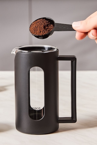 Karaca Leya Kaşık Hediyeli Borosilikat Cam French Press 350 ml