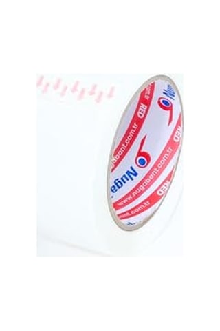 45 Mm X 100 Mt Beyaz Koli Bandı 6 Adet
