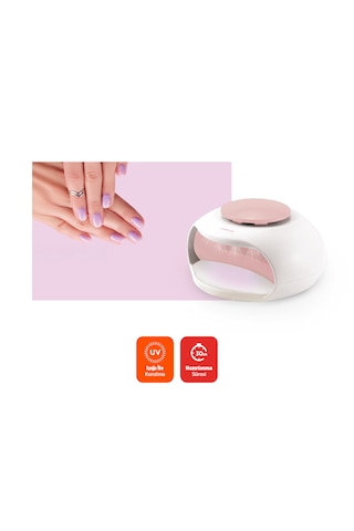 Polosmart Pbs800 Uv Işıklı Hızlı Oje Kurutucu Pembe