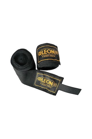 Leon Boks, Kickbox & Muay Thai El Bandajı 3,5 Metre Siyah (447975721)