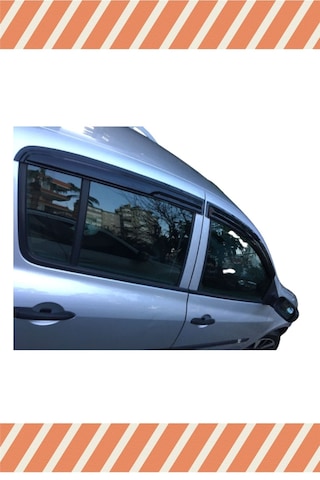 Renault Clio 3 Hb 2006-2012 Modellerine Özel 4'lü Mügen Tip Cam Rüzgarlığı