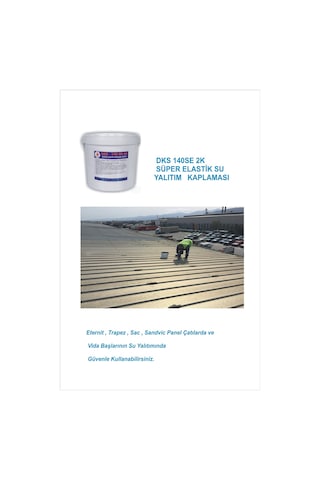Dks 140 Se 2K - Süper Elastik Su Yalıtım Kaplaması 18Kg 18 Kg