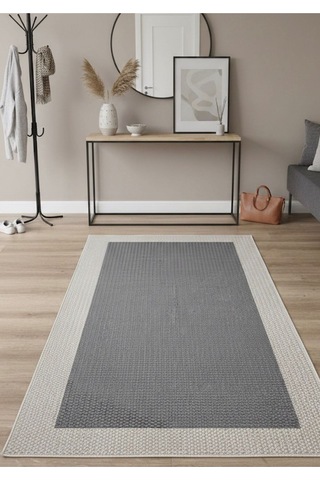 Lüx Leke Tutmaz Sisal Makine Halısı-mutfak Halısı-koridor Halısı Açık Gri - Antrasit 832426808 Açık Gri - Antrasit