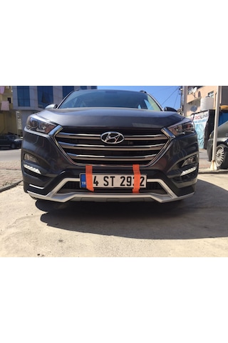 Hyundai Tucson Ön Arka Tampon Koruma Difüzör 2015-2016-2017-2018 Turbosuz
