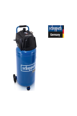 Scheppach HC51V 1500W 10 Bar 50 L Dikey Kompresör - 5906125901