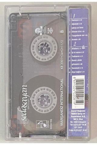Seda Sayan Varmısın Kaset Orjinal Dönem Baskı