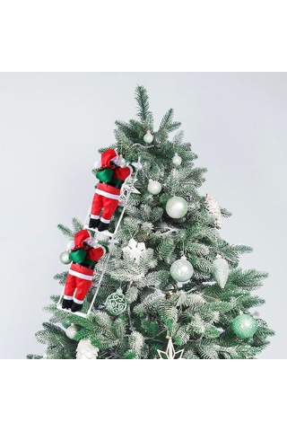 Merdiven Tırmanan Noel Baba 105cm 2li