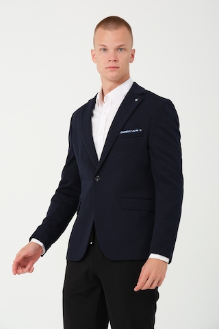 Bonesti Erkek Slim Fit Blazer Ceket Lacivert