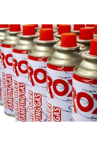 Rox Kamp Ocak Gazı Valfli Kartuş 227gr - 3 Adet Beyaz
