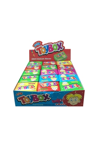 Toybox Sakızlı Oyuncak Kutusu 30 x 5 G