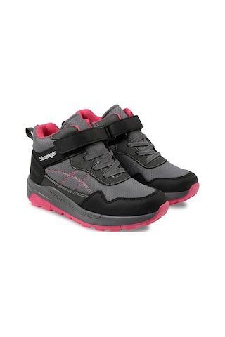 Slazenger KETI I Çocuk Cırt Cırtlı Gri / Gri Bot
