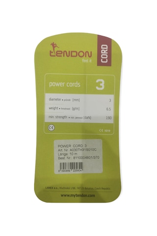 Tendon Reep 3 mm 10 metre Yardımcı ip Çok Renkli