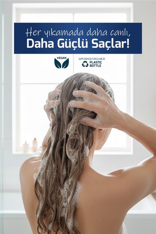 Agiva 8D Hyaluron Kuru Ve Kırılgan Saçlar İçin Nemlendirici Saç Bakım Şampuanı 1 L