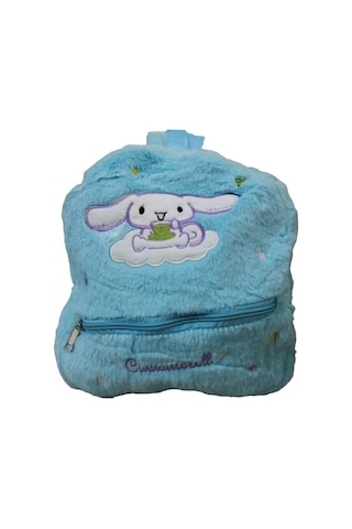 Sanrio Kawai Karrakterleri Kitty -melody -kuromi Peluş Sırt Çantası mavi