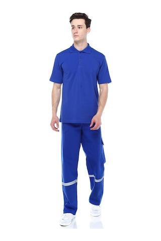 16/12 Gabardin Mavi Pantolon Mavi