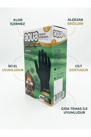 Aqua Nitril L Eldiven
