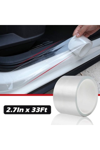 ARAÇ KAPI EŞİĞİ KORUMA FİLMİ 25 CM X 4 METRE