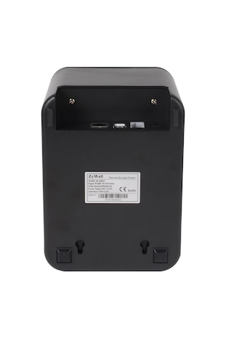 Zywell Zy-q822 Thermal / Otomatik Kesicili Usb+ethernet Slip Yazıcı 200mm/s / 80mm Siyah