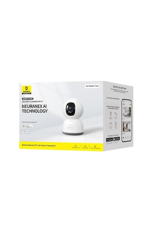 Baseus Security P1 Lite Indoor 2k 3mp Wi-fi Güvenlik Kamerası