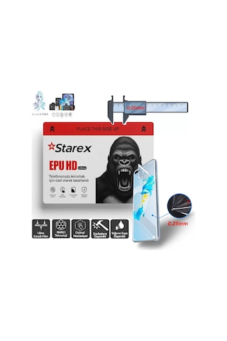 One Plus Ace 2 Pro Uyumlu Nano Ekran Koruyucu Ultra İnce Af Epu - 0.25 Mm Hd Starex