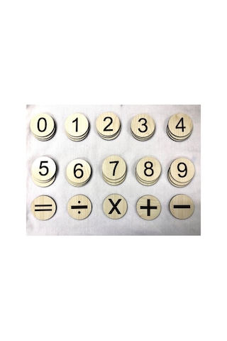 Eğitici Öğretici Matematik Işlemleri Toplama Çıkarma Bölme Çarpma 36 Lı Çocuk Oyunu
