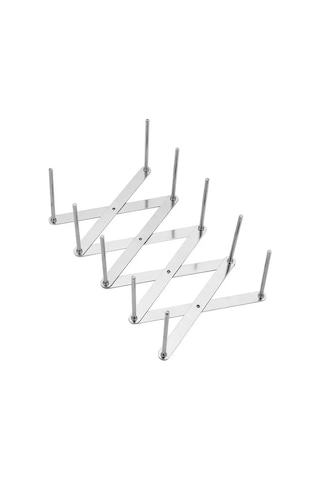 Evde Kullanılmak Üzere Geri Çekilebilir Paslanmaz Çelik Tabak Rafı, Mutfak Tencere Kapağı Rafı İçin Depolama Ve Süzme. Diğer