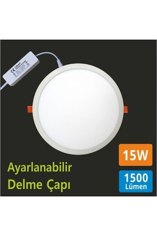 15w Ayarlı Led Panel Sıva Altı 1. Sınıf