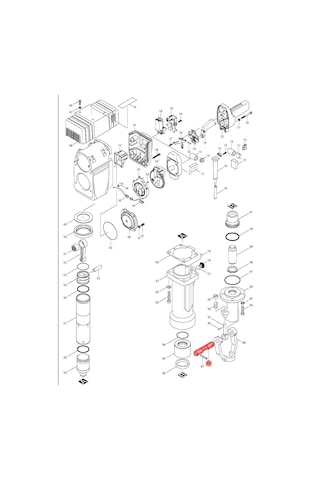 Makita HM1801 Uç Kitleme Ürün Kodu 324238-6