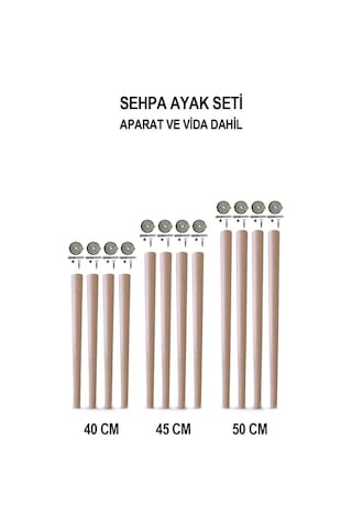 Destmobilya Konik Ayak Setleri