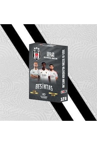 Beşiktaş 2025-26 Sezon Kartları - Tam Kutu